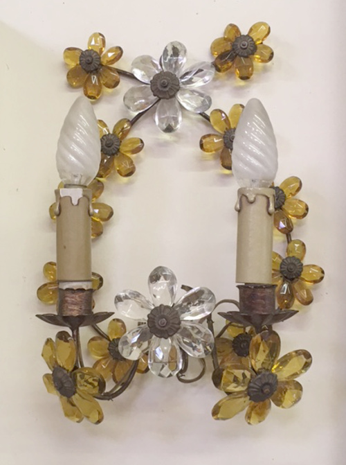 OLD FRENCH WALL SCONCE